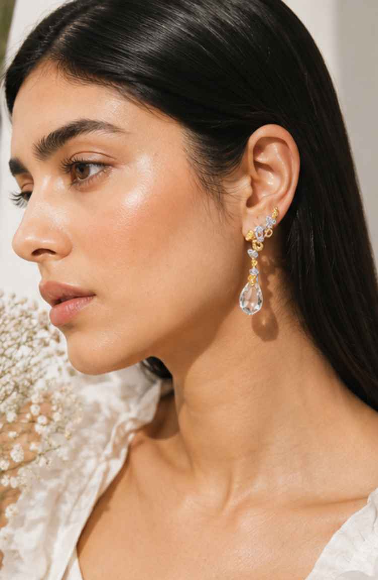 Mini Riverstone Earrings Mix