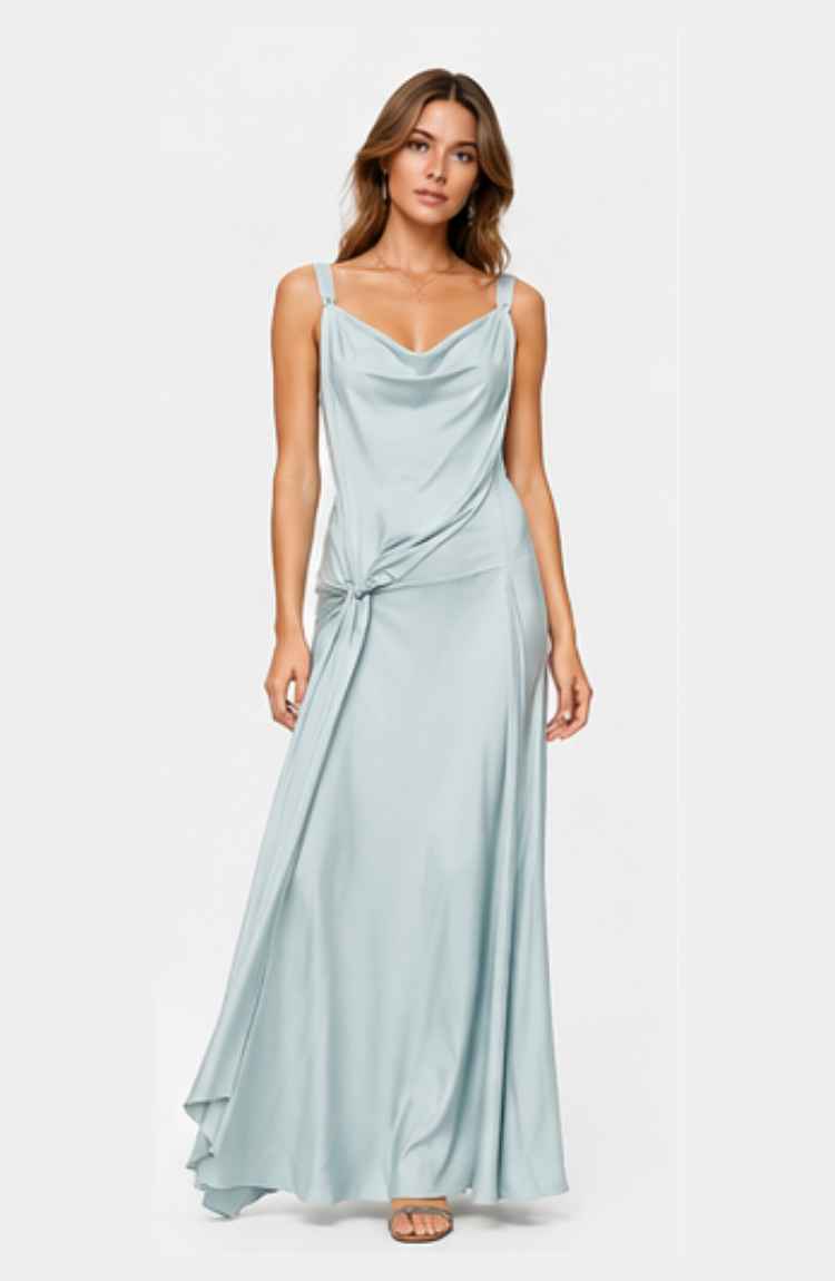 The Horizon Satin Dress
