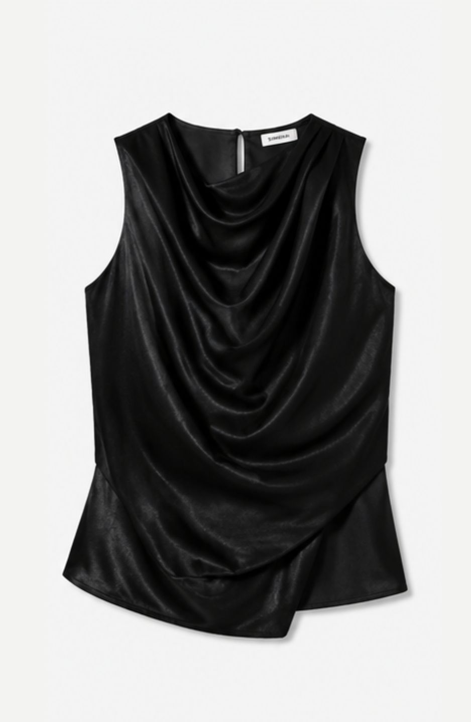 Wynter S/L Draped Top - Image 2