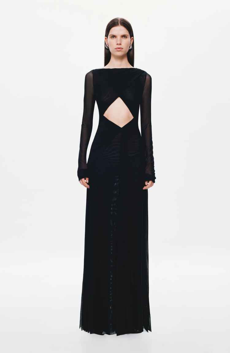 The Transit Ls Mesh Dress - Image 11