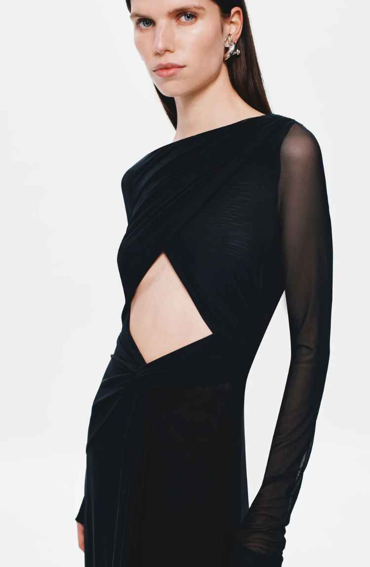 The Transit Ls Mesh Dress - Image 10